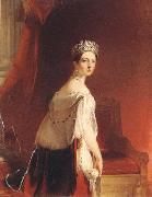 Thomas Sully Queen Victoria oil on canvas